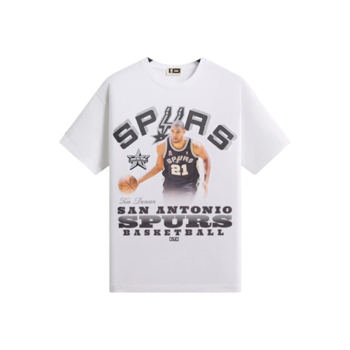 Kith NBA All-Star San Antonio Spurs Tim Duncan Vintage Tee White