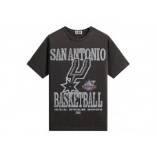 Kith NBA All-Star San Antonio Spurs Vintage Tee Black