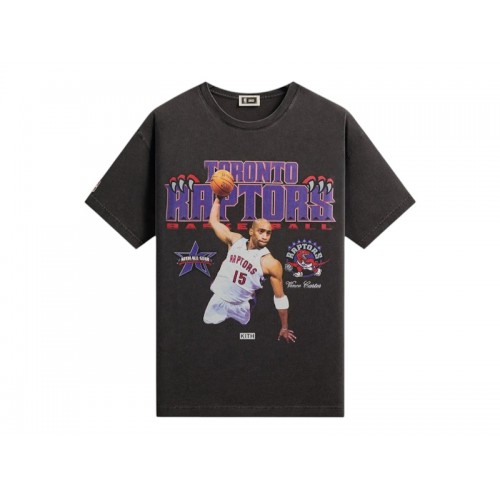 Kith NBA All-Star Toronto Raptors Vince Carter Vintage Tee Black