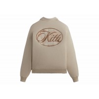 Kith Nelson Quarter Zip Rugby Sandy Heather