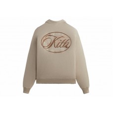 Kith Nelson Quarter Zip Rugby Sandy Heather