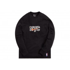 Kith Nike for New York Knicks L/S Tee (FW21) Black