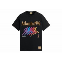 Kith Olympics Heritage Atlanta Basketball Vintage Tee Black