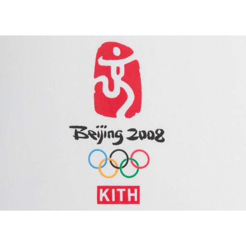 Оригинальный шмот Kith Olympics Heritage Beijing 2008 Vintage Tee White
