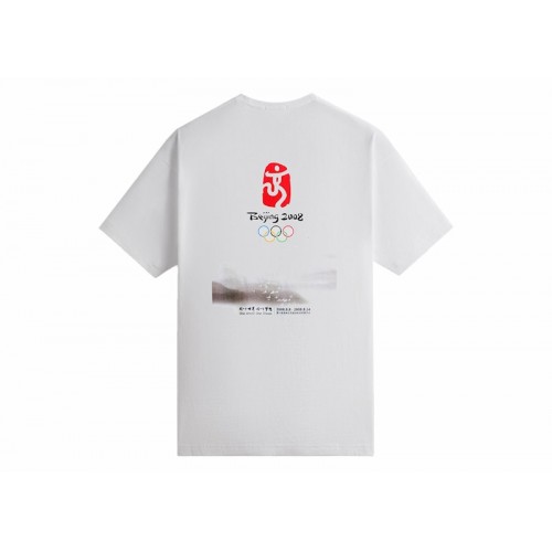 Оригинальный шмот Kith Olympics Heritage Beijing 2008 Vintage Tee White