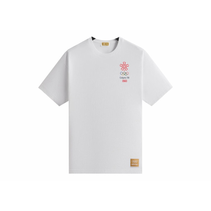 Kith Olympics Heritage Calgary 1988 Vintage Tee White Kith Olympics Heritage Calgary 1988 Vintage Tee White