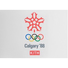 Kith Olympics Heritage Calgary 1988 Vintage Tee White