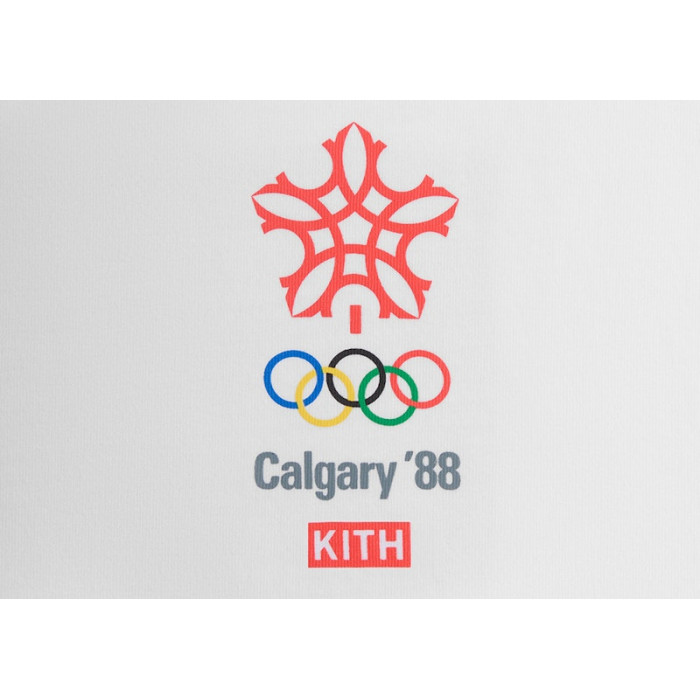 Kith Olympics Heritage Calgary 1988 Vintage Tee White Kith Olympics Heritage Calgary 1988 Vintage Tee White