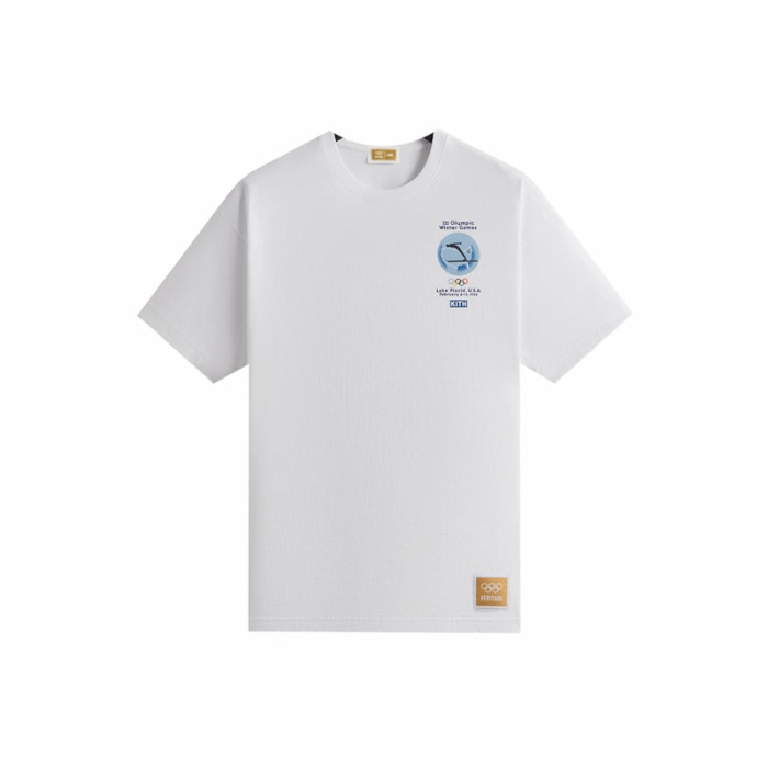 Kith Olympics Heritage Lake Placid 1932 Vintage Tee White Kith Olympics Heritage Lake Placid 1932 Vintage Tee White