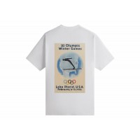 Kith Olympics Heritage Lake Placid 1932 Vintage Tee White