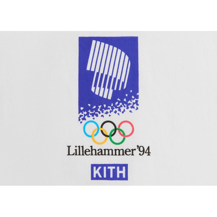 Оригинальный шмот Kith Olympics Heritage Lillehammer 1994 Vintage Tee White Оригинальный шмот Kith Olympics Heritage Lillehammer 1994 Vintage Tee White