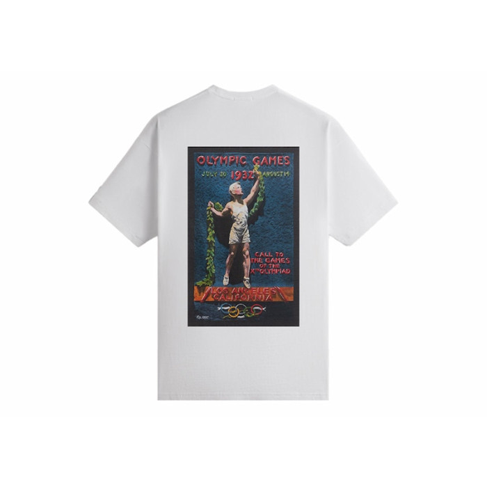 Kith Olympics Heritage Los Angeles 1932 Vintage Tee White