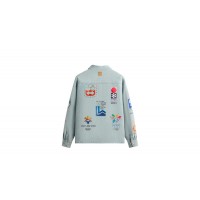 Kith Olympics Heritage Marks Henson Shirt Light Indigo