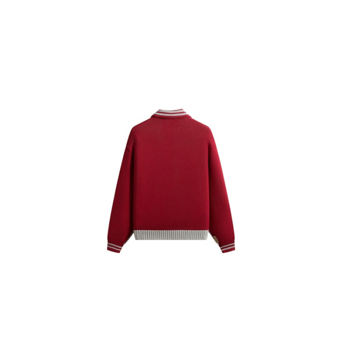 Kith Olympics Heritage Marks Nelson Rugby Sweater Light Heather Grey Kith Olympics Heritage Marks Nelson Rugby Sweater Light Heather Grey
