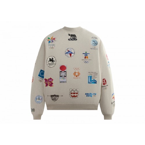 Оригинальный шмот Kith Olympics Heritage Marvin Bomber Jacket Sandy Heather