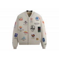 Kith Olympics Heritage Marvin Bomber Jacket Sandy Heather