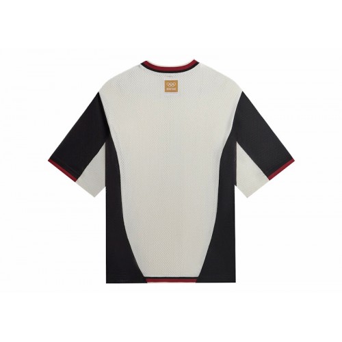 Оригинальный шмот Kith Olympics Heritage Mesh Darin Warm Up Shirt Silk