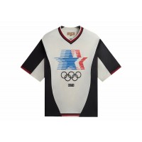 Kith Olympics Heritage Mesh Darin Warm Up Shirt Silk