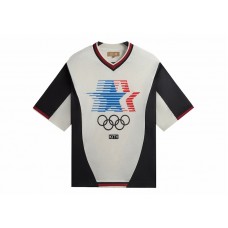 Kith Olympics Heritage Mesh Darin Warm Up Shirt Silk