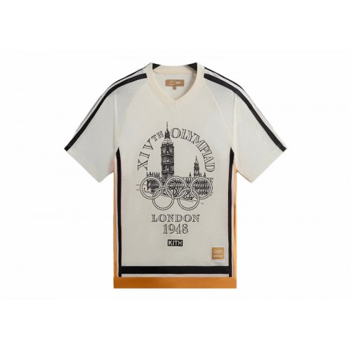 Оригинальный шмот Kith Olympics Heritage Mesh Leon Jersey Silk