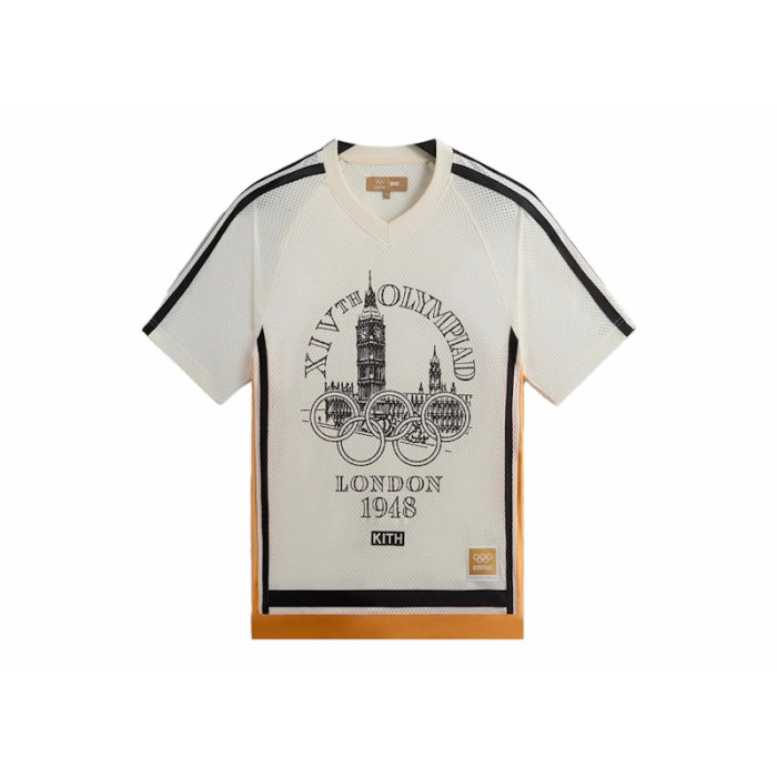 Kith Olympics Heritage Mesh Leon Jersey Silk