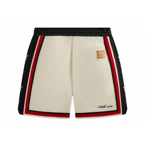 Оригинальный шмот Kith Olympics Heritage Mesh Ryan Short Silk