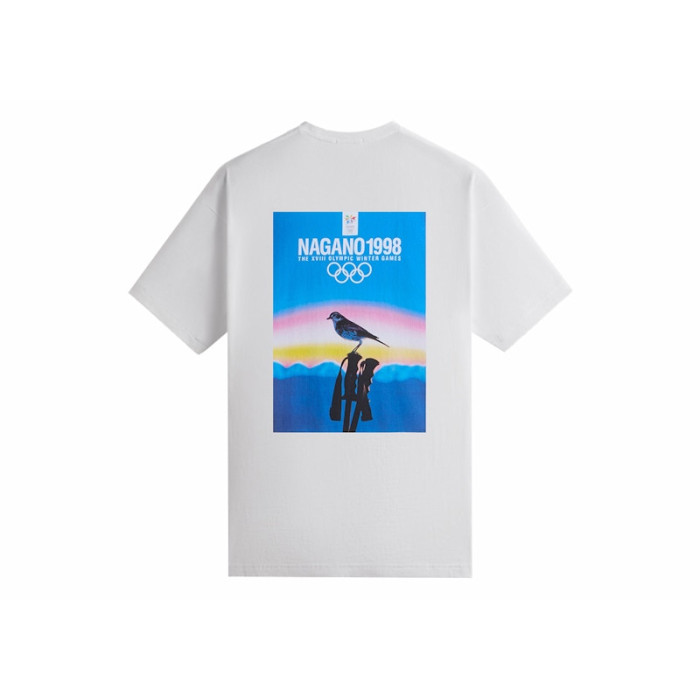 Kith Olympics Heritage Nagano 1998 Vintage Tee White