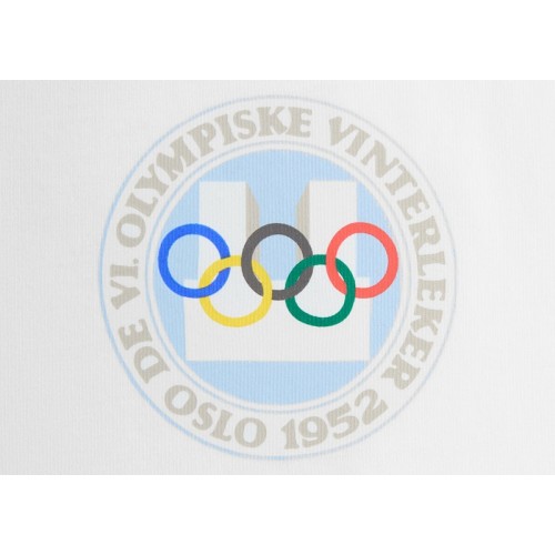 Оригинальный шмот Kith Olympics Heritage Oslo 1952 Vintage Tee White