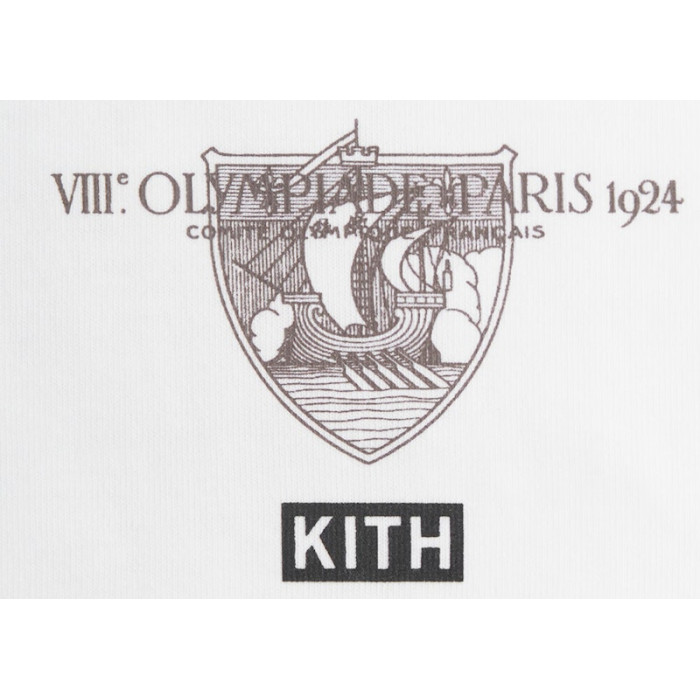 Kith Olympics Heritage Paris 1924 Vintage Tee White Kith Olympics Heritage Paris 1924 Vintage Tee White