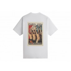 Kith Olympics Heritage Paris 1924 Vintage Tee White