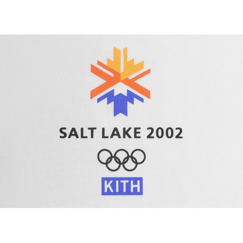 Оригинальный шмот Kith Olympics Heritage Salt Lake 2002 Vintage Tee White