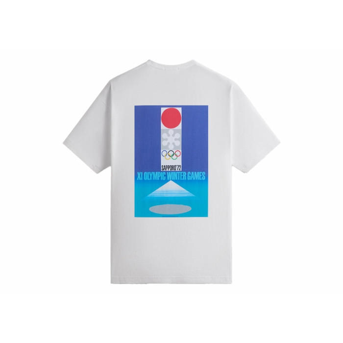 Оригинальный шмот Kith Olympics Heritage Sapporo 1972 Vintage Tee White