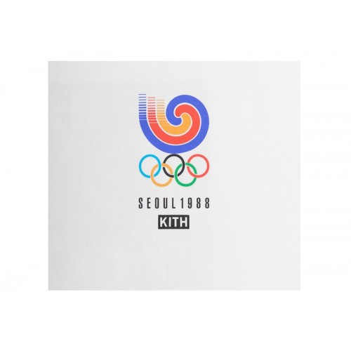Оригинальный шмот Kith Olympics Heritage Seoul 1988 Vintage Tee White
