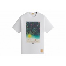 Kith Olympics Heritage St. Moritz 1948 Vintage Tee White