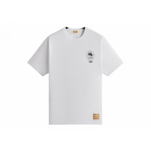 Оригинальный шмот Kith Olympics Heritage Stockholm 1956 Vintage Tee White
