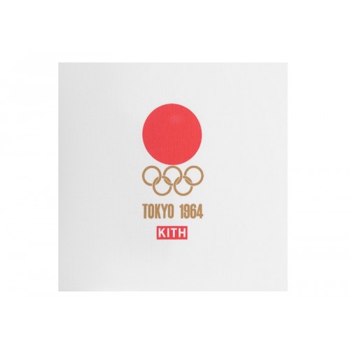 Оригинальный шмот Kith Olympics Heritage Tokyo 1964 Vintage Tee White
