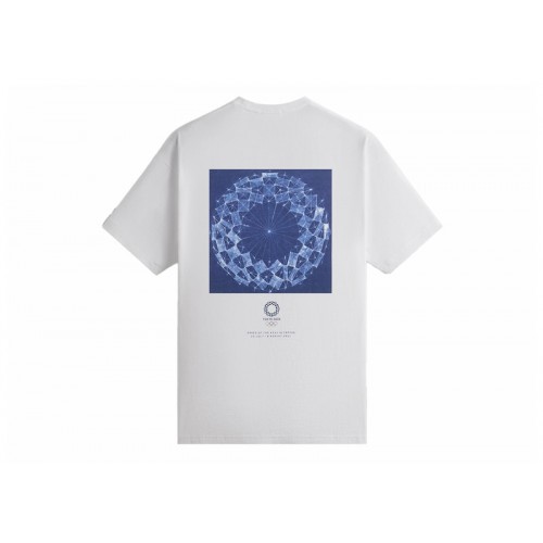 Оригинальный шмот Kith Olympics Heritage Tokyo 2020 Vintage Tee White