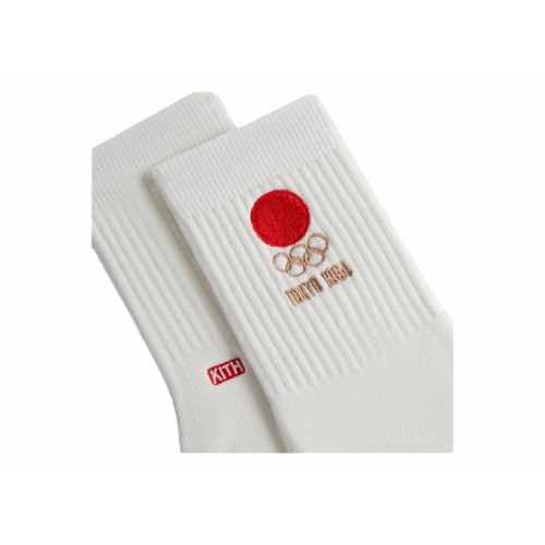 Оригинальный шмот Kith Olympics Heritage Tokyo Mid Crew Sock Silk