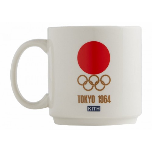 Kith Olympics Heritage Tokyo Mug White Kith Olympics Heritage Tokyo Mug White