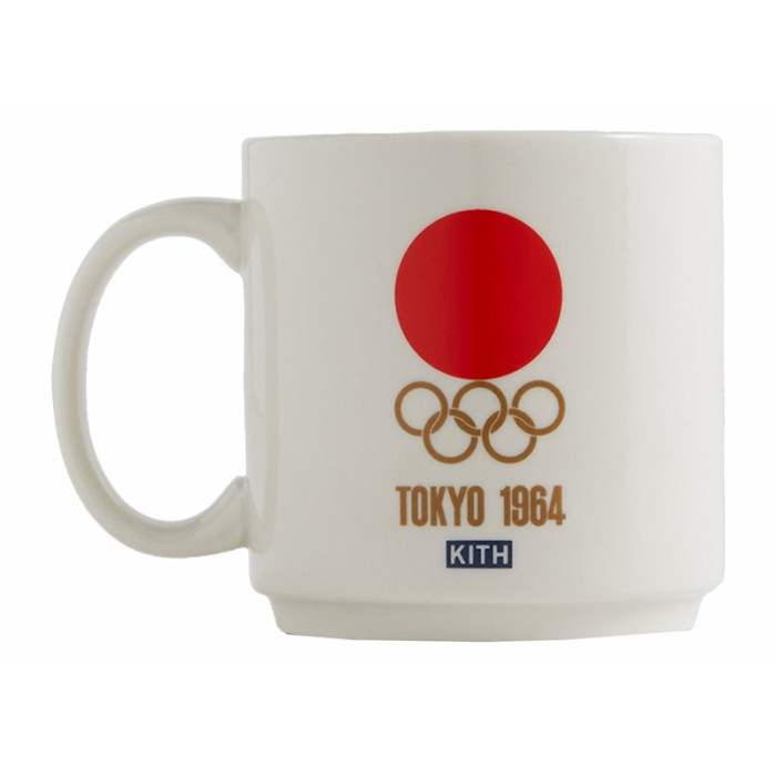 Kith Olympics Heritage Tokyo Mug White Kith Olympics Heritage Tokyo Mug White