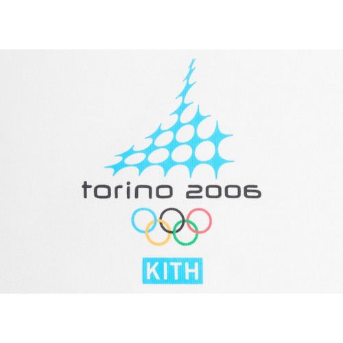 Оригинальный шмот Kith Olympics Heritage Torino 2006 Vintage Tee White