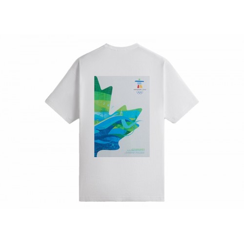 Оригинальный шмот Kith Olympics Heritage Vancouver 2010 Vintage Tee White
