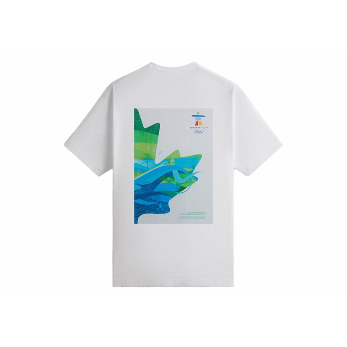 Оригинальный шмот Kith Olympics Heritage Vancouver 2010 Vintage Tee White