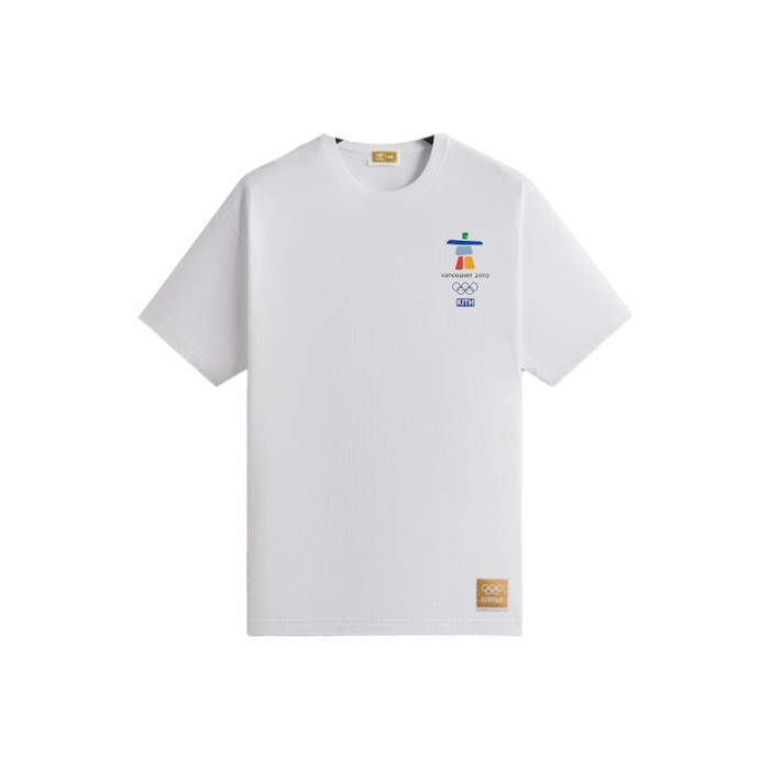 Оригинальный шмот Kith Olympics Heritage Vancouver 2010 Vintage Tee White