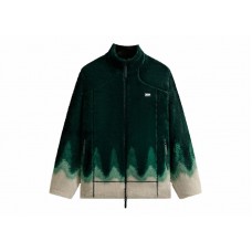 Kith Ombre Wave Harper Vintage Sherpa Full Zip Chronicle