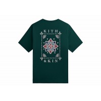 Kith Ornamental Print Tee Algae