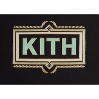 Kith Ornate Classic Logo Tee Black