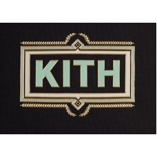Kith Ornate Classic Logo Tee Black