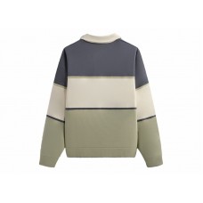 Kith Panelled Nelson Collared Pullover Asteroid