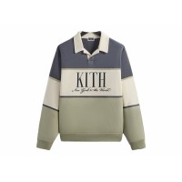 Kith Panelled Nelson Collared Pullover Asteroid